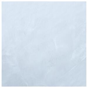 Plăci de pardoseală autoadezive 20 buc. alb marmură PVC 1,86 m²
