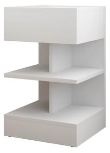 Noptieră OBENITA 65x39 cm alb