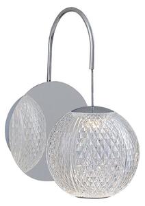 Aplica de perete LED CREMONA, 5 W, 230 V, 3000 K, crom mat