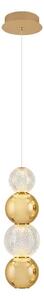 Candelabru LED CREMONA pe cablu, 7W, 230V, 3000K, auriu