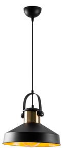Pendul pe cablu DODO 1xE27/40W/230V negru/bronz