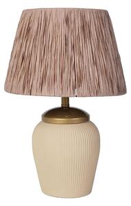 Lampă de birou RAMZES 1xE27/40W/230V crem/maro