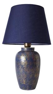 Lampă de masă RAMZES 1xE27/40W/230V albastră