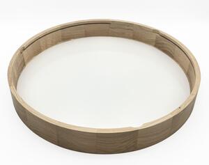 Brilagi - Plafonieră LED CARVALHO 4xE27/60W/230V, finisaj stejar, diam. 57,5 cm