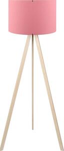 Lampadar AYD 1xE27/40W/230V roz/bej