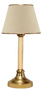 Lampă de masă AYD, 1xE27/40W/230V, bej/auriu