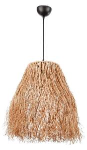 Lampă suspendată FRINGE cu cablu 1xE27/40W/230V, abajur din rafie