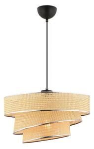 Pendul COUPER pe cablu 1xE27/60W/230V bej/crom lucios