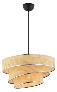 Pendul COUPER pe cablu 1xE27/60W/230V bej/crom lucios