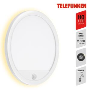 Aplică LED de exterior cu senzor Telefunken 313706TF LED/15W/230V IP44