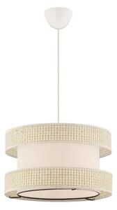 Lustră suspendată pe cablu HALO, 1x E27, 60 W, 230 V, crem