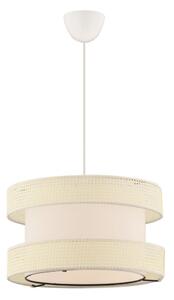 Lustră pe cablu HALO 1xE27/60W/230V, crem