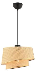 Pendul BARETTE pe cablu, 1 x E27, 60 W, 230 V, maro/auriu