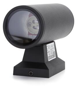Aplică de exterior Aigostar 2xGU10/230V negru IP65 rotund