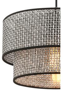 Pendul pe cablu ECHO 1xE27/60W/230V gri/negru
