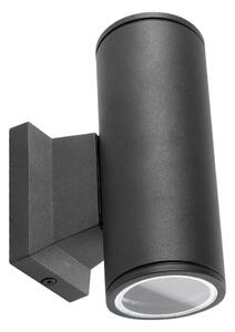 Aplică de exterior Aigostar 2xGU10/230V negru IP65 rotund