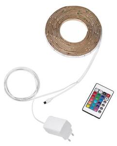 Philips - Bandă LED RGB reglabilă 5 m, 12 W, 230 V + telecomandă