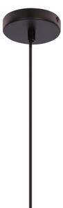 Lustră pe cablu AFRICA 1xE27/40W/230V diam. 50 cm maro/crem