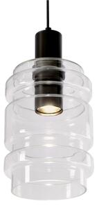 Lampă suspendată pe cablu RADON 1xE27/40W/230V transparentă