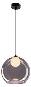 Lustră suspendată pe cablu BRIN 1xG9/15W/230V, negru fumuriu