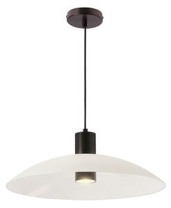Pendul cu cablu TEDIN 1xGU10/15W/230V alb/negru