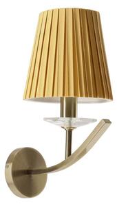 Aplică de perete VITORIA 1xE14/40W/230V galbenă/alamă