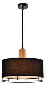 Pendul cu cablu ARDI 1xE27/40W/230V negru/maro