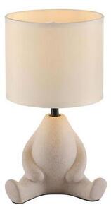 JUST LIGHT 14190-39 - Lampă de masă TED 1xE27/25W/230V, bej