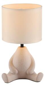 JUST LIGHT 14190-39 - Lampă de masă TED 1xE27/25W/230V, bej