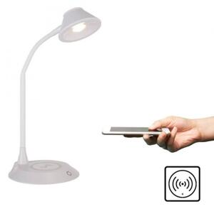 JUST LIGHT 14414-16 - Lampă de birou LED reglabilă cu încărcare PUCKI, LED/4,5W/230V, albă