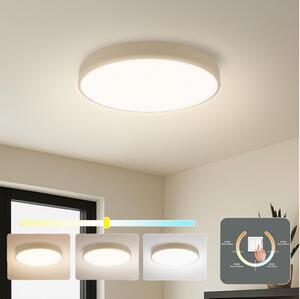 Brilagi - Plafonieră LED POOL, 36W, 230V, 3000/4000/6000K, diam. 30 cm, bej