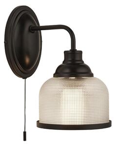 Lampă de perete Searchlight 2671-1BK HIGHWORTH 1xE27/60W/230V negru