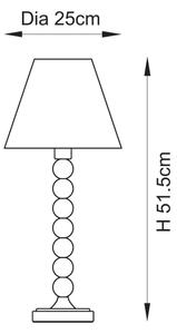Lampă de masă Endon 114688 HIGGLEDY 1xE14/7W/230V crem/portocaliu