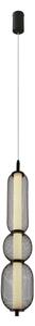 Pendul cu cablu PUMA LED/15W/230V, diam. 14 cm, negru