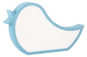 Lampă de masă pentru copii BIRD LED/12W/230V albastră