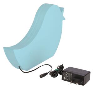 Lampă de masă pentru copii BIRD LED/12W/230V albastră