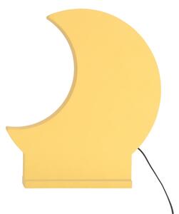 Lampă de birou pentru copii MOON LED/12W/230V, galbenă