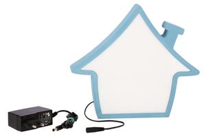Lampă LED de birou pentru copii HOUSE LED/10W/230V albastru