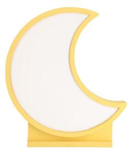 Lampă de birou pentru copii MOON LED/12W/230V, galbenă