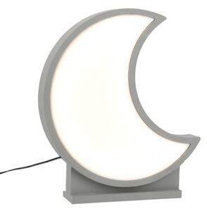 Lampă de birou pentru copii MOON LED/12W/230V, gri