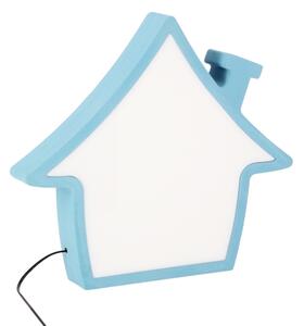 Lampă LED de birou pentru copii HOUSE LED/10W/230V albastru