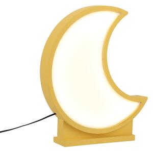 Lampă de birou pentru copii MOON LED/12W/230V, galbenă