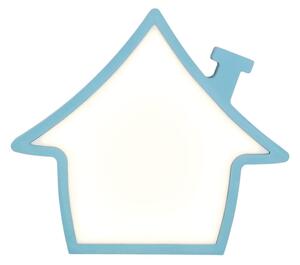 Lampă LED de birou pentru copii HOUSE LED/10W/230V albastru
