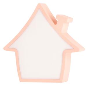 Lampă de birou pentru copii HOUSE LED/10W/230V roz