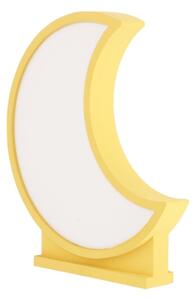 Lampă de birou pentru copii MOON LED/12W/230V, galbenă