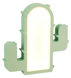 Lampă de birou LED pentru copii CACTUS LED/10W/230V verde