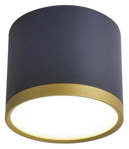 Spot LED TUBA LED/9W/230V negru/auriu