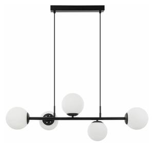 Candelabru suspendat pe cablu MADDIE 5xE14/5W/230V negru