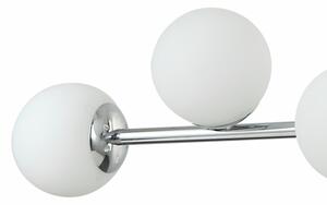 Lustră pe cablu MADDIE, 6 x E14, 5 W, 230 V, crom lucios