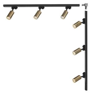 Zuma Line 3563 - Spot pentru sistemul de șină TUBE 6xGU10/35W/230V negru/auriu